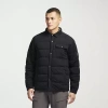 Messi Collection Mens Water Repellent Lightweight Puffer Jacket In Black