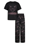 Messi Kids' Graphic Short Sleeve T-shirt & Pants Set