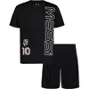 Messi Kids'  Graphic T-shirt & Shorts Set