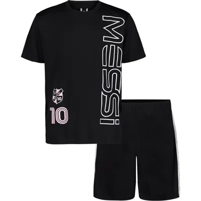 Messi Kids'  Graphic T-shirt & Shorts Set