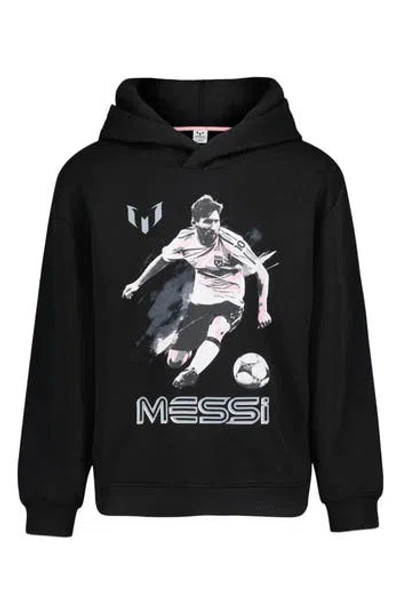 Messi Kids'  Hoodie In Black