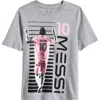 Messi Kids' Raising The Bar Graphic T-shirt In Gray