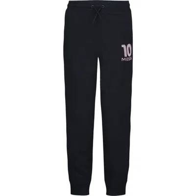 Messi Kids' Turnback Joggers In Black