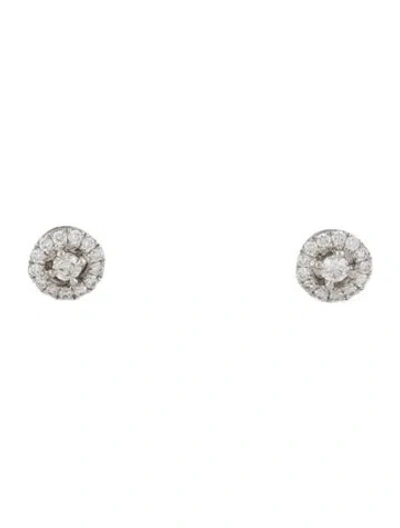 Pre-owned Messika 18k Diamond Joy Xs Stud Earrings In Multi