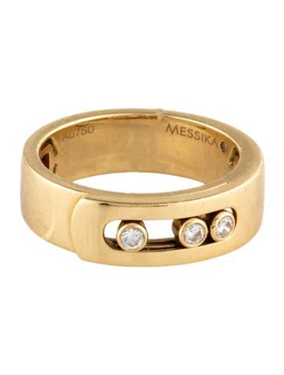 Pre-owned Messika 18k Diamond Move Noa Band In Multicolor
