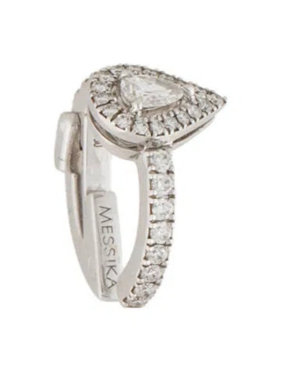 Pre-owned Messika 18k Diamond My Twin Mono Single Earcuff In Multi