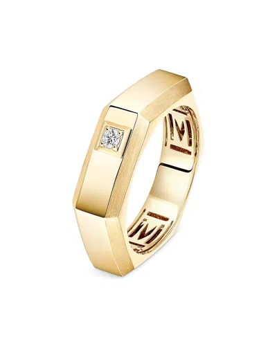Messika 18k Gold Moderniste Diamond Ring, 0.03 Tcw In Pattern