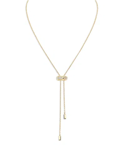 Messika 18k Gold Moderniste Diamond Tie Necklace, 0.10 Tcw
