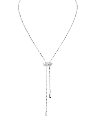 Messika 18k Gold Moderniste Diamond Tie Necklace, 0.10 Tcw In Yellow