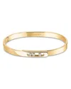 Messika 18k Gold Move Noa Diamond Polished Bangle Bracelet, 4.5 Mm