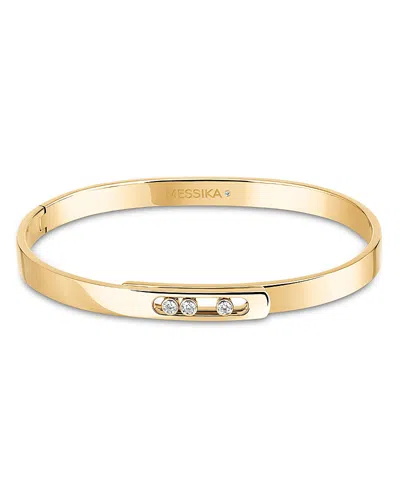 Messika 18k Gold Move Noa Diamond Polished Bangle Bracelet, 4.5 Mm