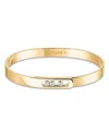 Messika 18k Gold Move Noa Diamond Polished Bangle Bracelet, 6mm