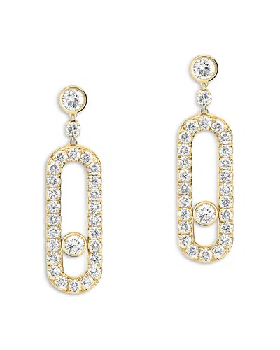 Messika 18k Gold Move Uno Diamond Earrings