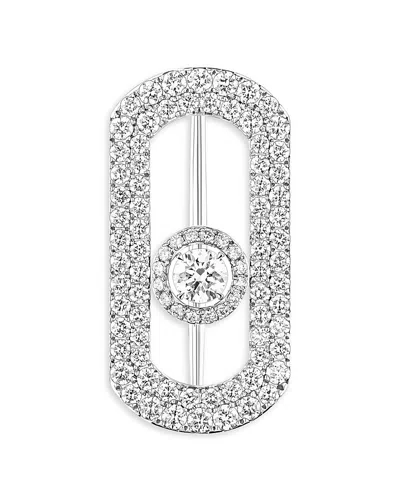 Messika 18k Gold So Move Diamond Pin, 0.90 Tcw In Metallic