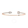Messika Pink Gold And Diamond My Twin Bangle