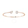 Messika 18k Rose Gold My Twin Toi Moi Thin Diamond Bangle