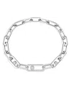 Messika 18k White Gold Move Link Diamond Chain Link Bracelet In Silver