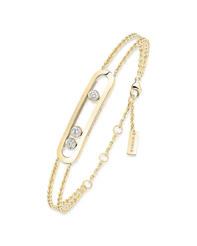 Messika 18k Yellow Gold Diamond Move Classique Bracelet