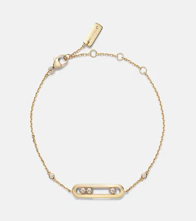 Messika Baby Move 18kt Gold Bracelet With Diamonds