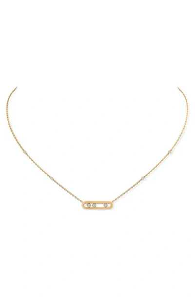 Messika Baby Move Diamond Necklace In Gold
