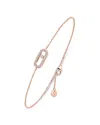 Messika Cares Pave Bracelet In 18k Gold