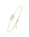 Messika Cares Pave Bracelet In 18k Gold In Gold