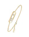 Messika Diamond Baby Move Bracelet In 18k Gold, 0.12 Tcw In Gold