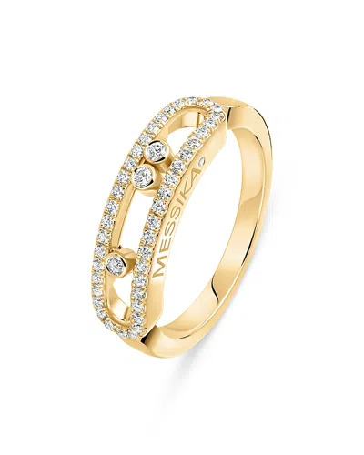 Messika Diamond Baby Move Pave Ring In 18k Gold, 0.23 Tcw