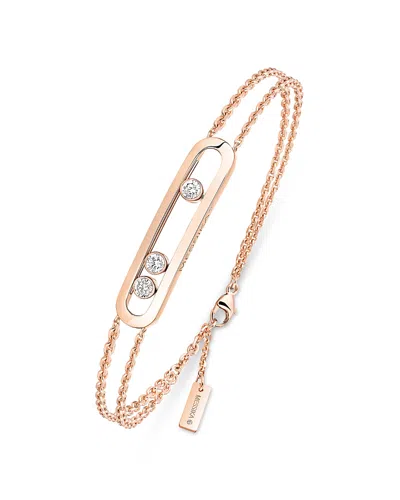 Messika Diamond Move Bracelet In 18k Gold, 0.24 Tcw In Gold