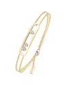 Messika Diamond Move Bracelet In 18k Gold, 0.24 Tcw