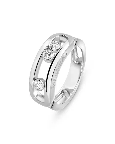Messika Diamond Move Ring In 18k Gold, 0.24 Tcw In Metallic