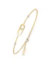 Messika Diamond Move Uno Bracelet In 18k Gold, 0.05 Tcw