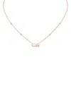 Messika Diamond Move Uno Necklace In 18k Gold, 17.7, 0.10 Tcw