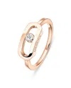 Messika Diamond Move Uno Ring In 18k Gold, 0.01 Tcw