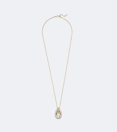 Messika Groove 18kt Gold Pendant Necklace With Diamonds