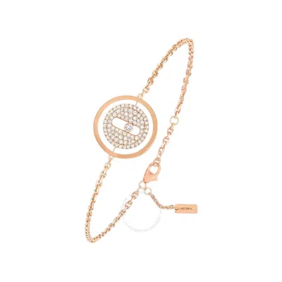 Messika Lucky Move 18k Rose Gold Diamond Bracelet