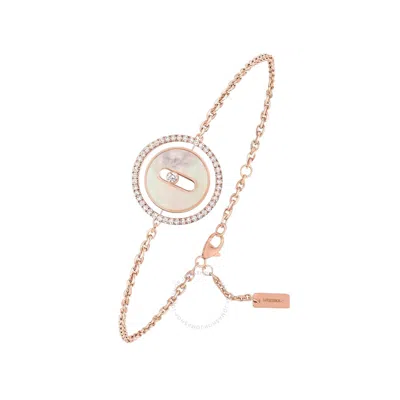 MESSIKA MESSIKA LUCKY MOVE 18K ROSE GOLD DIAMOND BRACELET