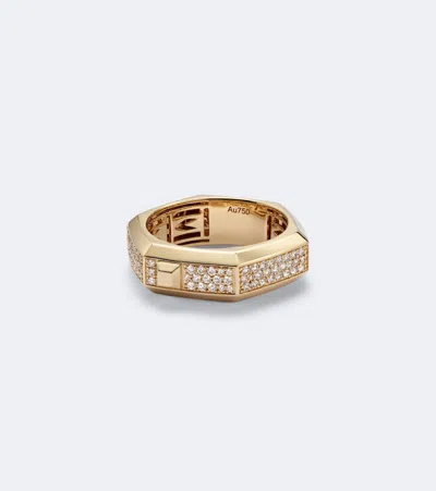 Messika Moderniste 18kt Gold Ring With Diamonds
