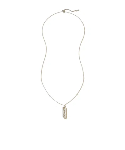 Messika Move 10th 18-karat White Gold Diamond Necklace