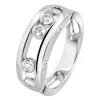 Messika Move 18k White Gold Diamond Ring In Silver