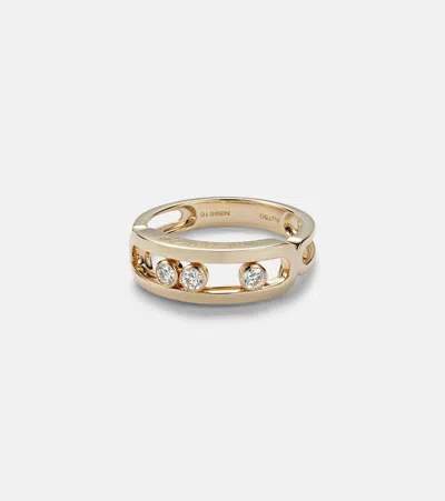 Messika Move Classique 18kt Gold Ring With Diamonds