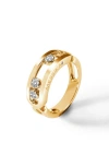 Messika Move Classique Diamond Band Ring In Yellow Gold