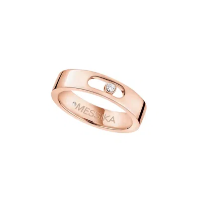 Messika Move Joaillerie Rose Gold Diamond Wedding Ring