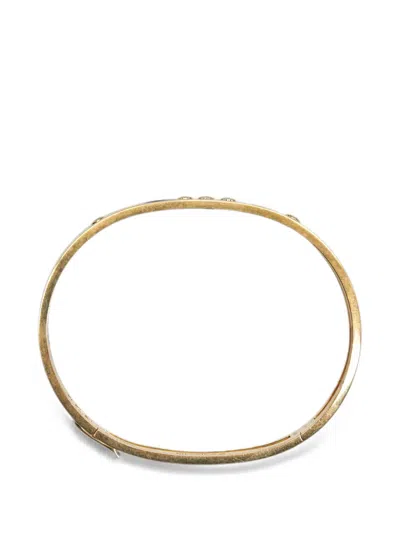 Pre-owned Messika Move Romane Diamond Bracelet In Gold
