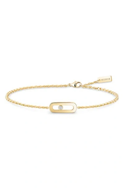 Messika Move Uno Diamond Bracelet In Gold