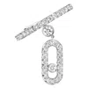 Messika Move Uno Single Diamond Clip Earring In Silver