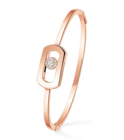 Messika Rose Gold And Diamond So Move Bangle