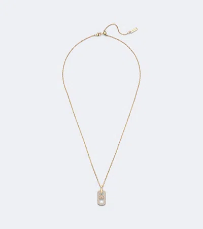 Messika So Move 18kt Gold Necklace With Diamonds