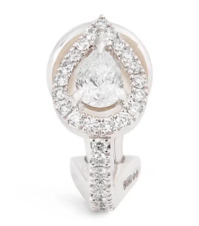 Messika White Gold And Diamond My Twin Single Clip-on Earring