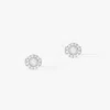 Messika Women's Joy Round Diamonds Sm Earrings In White Gold In White